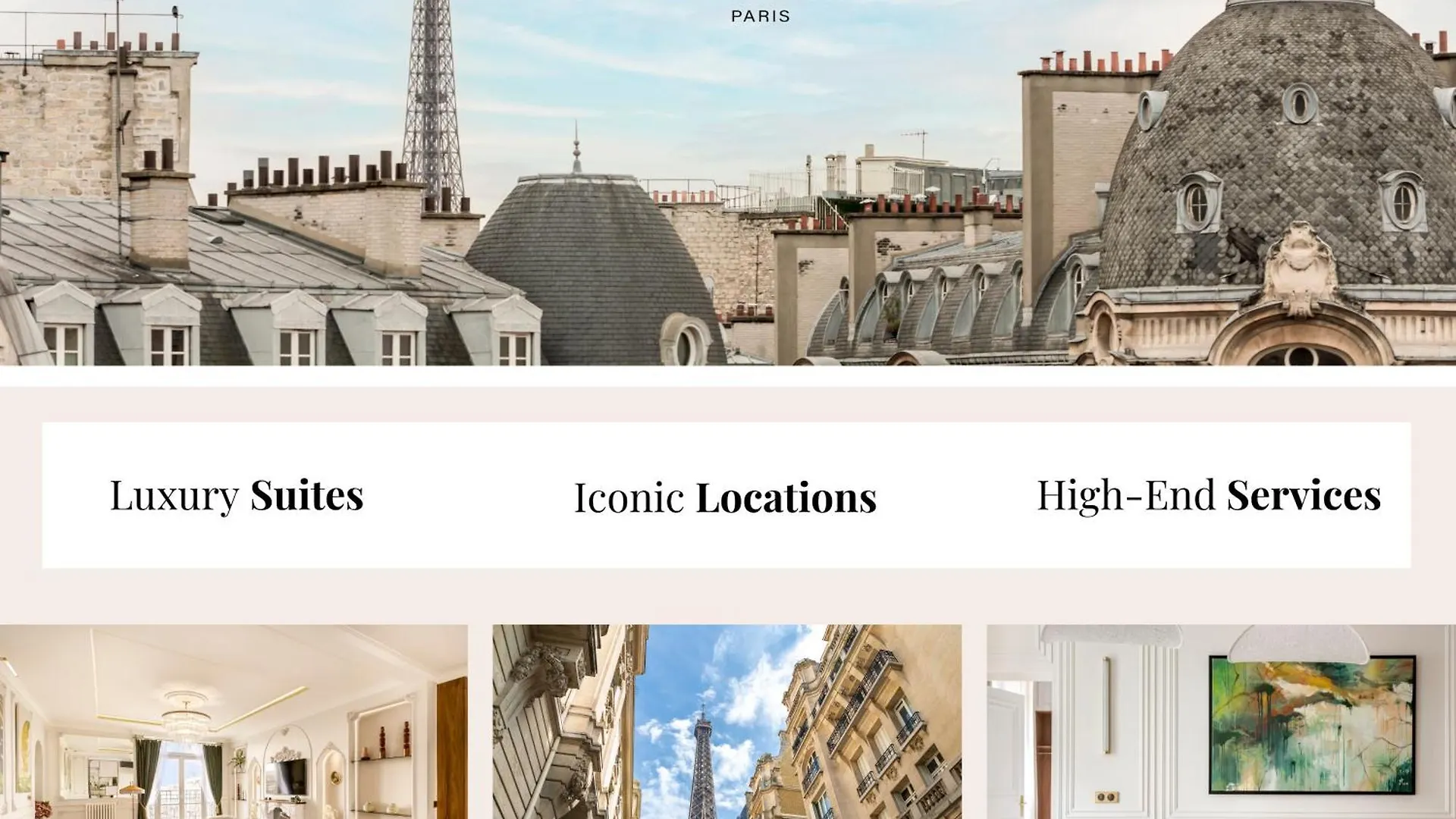 Apartment Merveil - Signature Suite - Champs Elysees - Alfred Paris