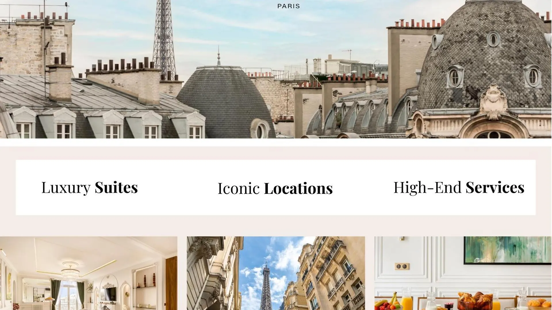 Merveil - Signature Suite - Champs Elysees - Alfred パリ